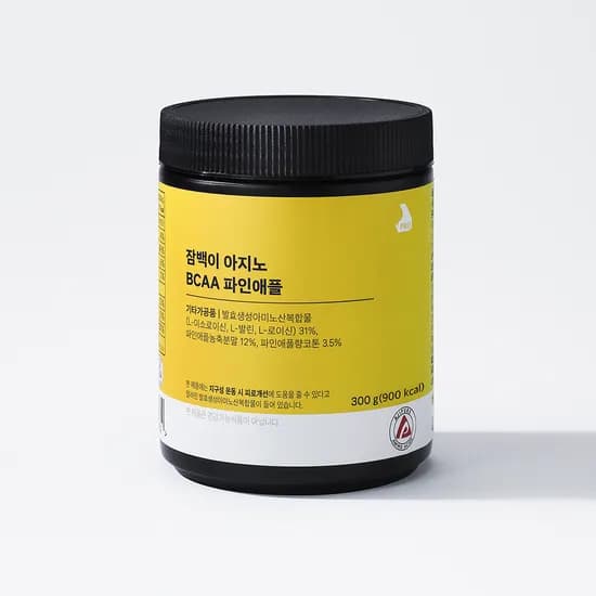 잠백이 아지퓨어 BCAA 파인애플맛 300g 1통