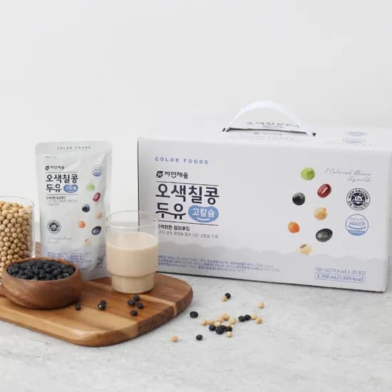 오색칠콩두유 고칼슘 185ml 40개