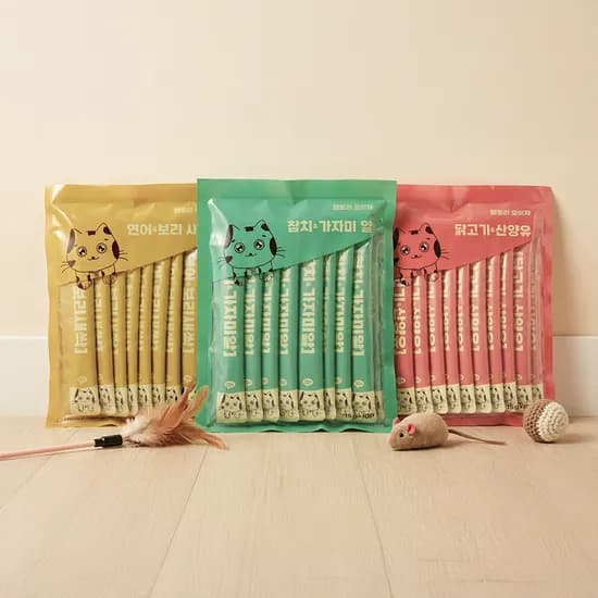 고양이 츄르 혼합, 15g, 60개입, 1개