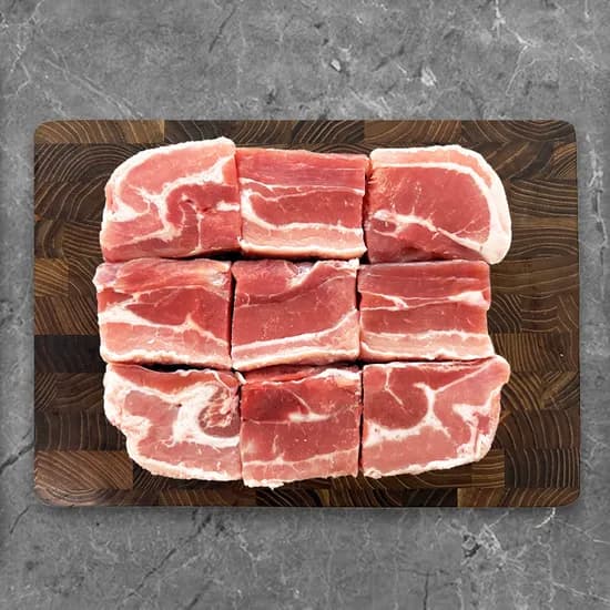 파파네정육점 벽돌 삼겹살, 2kg, 1개