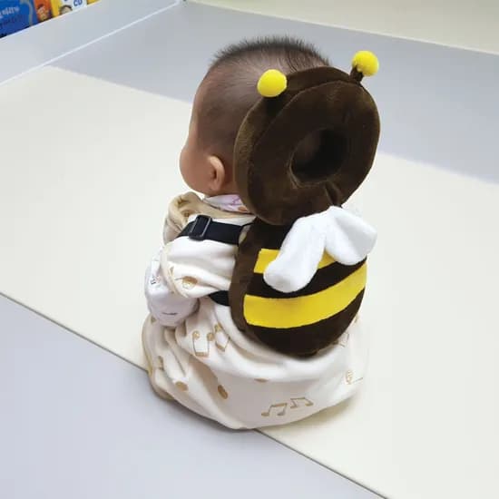 아가드 아이쿵 아기 머리쿵 방지 쿠션, 꿀벌