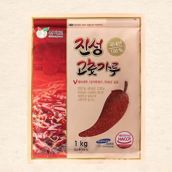 진성 고춧가루 보통맛 1kg 1개