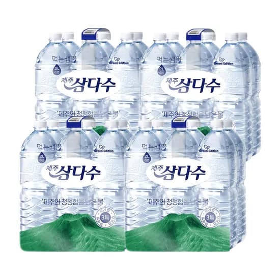 제주 삼다수, 라벨랜덤, 2L, 24개