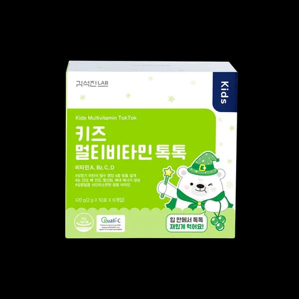 김선재LAB 키즈 멀티비타민 톡톡 60포 1박스 16,374원