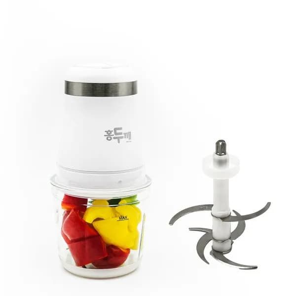 홍두깨 미니 전동 다지기 HDK-CP900K 화이트 1개 24,900원