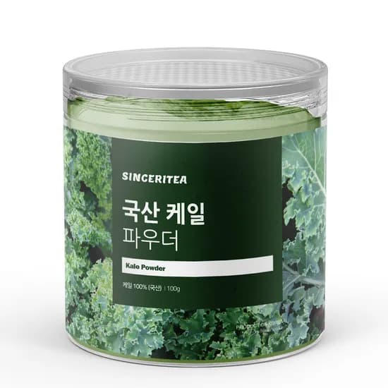 신서리티 국산 케일 가루 분말 파우더 100g