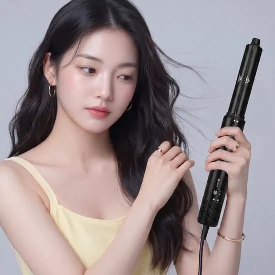 인썸 BLDC 헤어 스타일러, IHS-1, 블랙, 1개