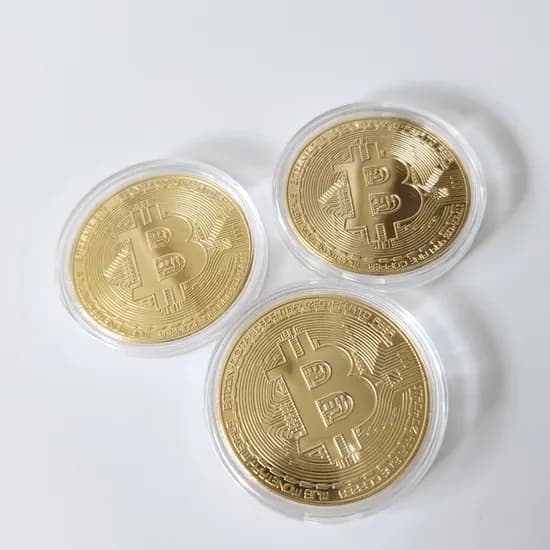 비트코인 기념주화, 4cm, 1개