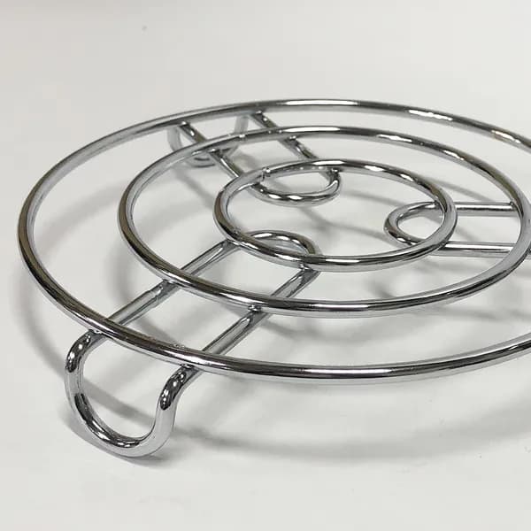 미지 스틸 원형 냄비받침 실버 16cm 1개 4,800원