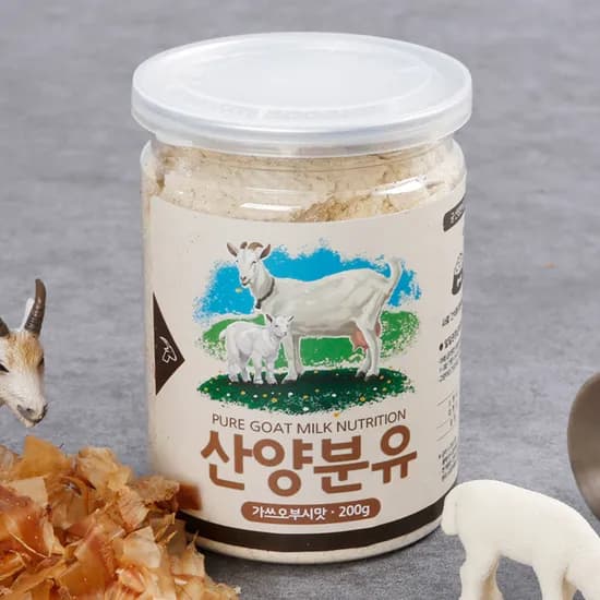 펫푸드궁 산양분유, 강아지, 가쓰오부시맛, 200g, 1통