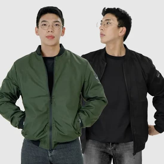 와펜포인트 남성 블루종 항공점퍼 카키 3XL 1개