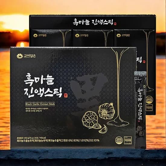 고이담은 흑마늘진액스틱 15g 30포 2박스