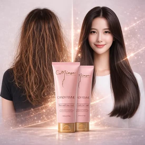 커밍글 CANDY FEMME 노워시 트리트먼트 퍼퓸 헤어케어 200ml 2개