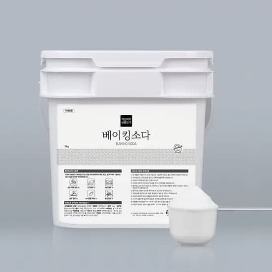 베이킹소다 버킷 5kg 계량스푼 1개 11,900원
