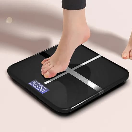 스마트 디지털 체중계, 화이트, 1개