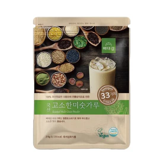 배대감 국내산 33곡 고소한 미숫가루, 2kg, 1개