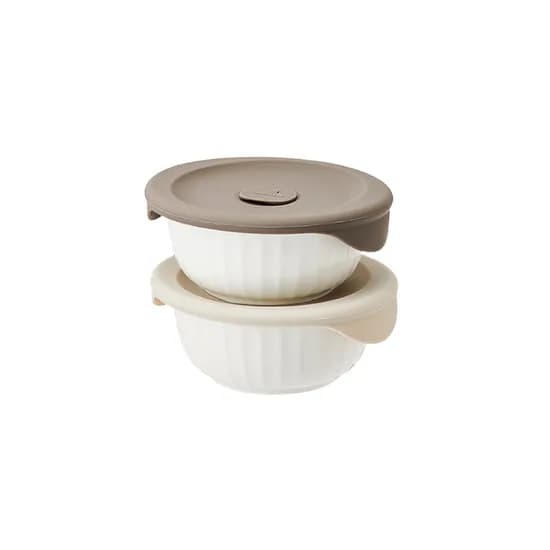 락앤락 바로한끼 도자기 밥용기 450ml 2P 1세트