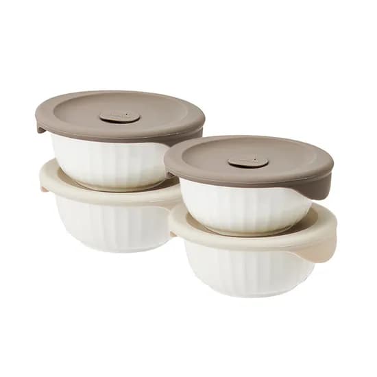 락앤락 바로한끼 도자기 밥용기, 450ml, 2P, 2세트