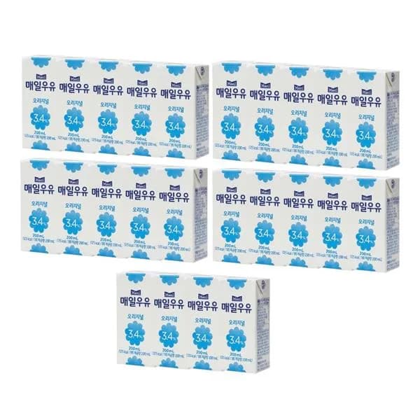 매일유업 매일우유 멸균 오리지널 200ml 24팩