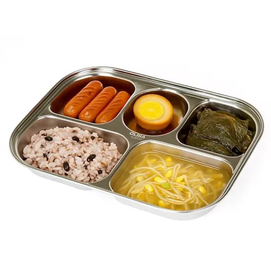 올비아 스텐 304 식판, 소, 1개