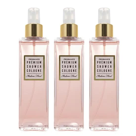 프로랑스 프리미엄 샤워 코롱 마담플로랄 200ml 3개
