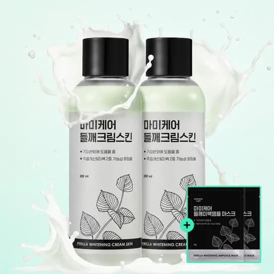 마미케어 들깨 크림 스킨, 200ml, 2개