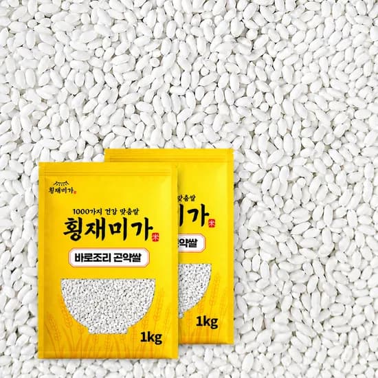 횡재미 바로조리 곤약쌀 2kg 1개