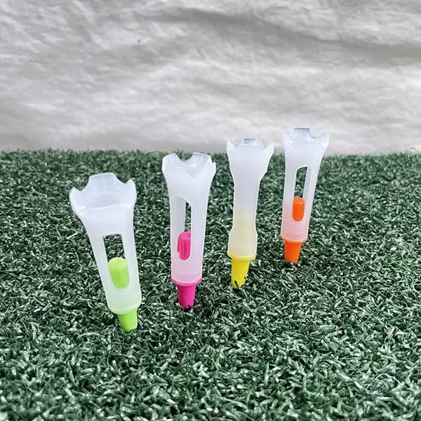 부드러운 무저항 고무티 골프티꽂이 색상랜덤 83mm 5개입 1세트 5,150원