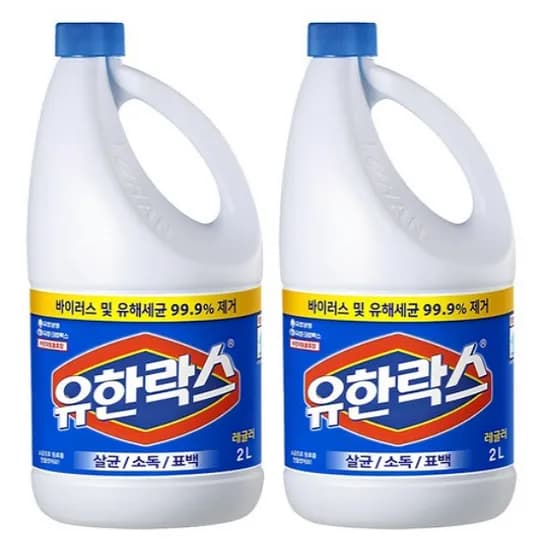 유한락스 레귤러 2L 2개