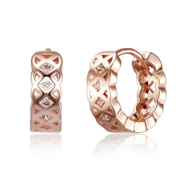 끄란느 14K GF 볼룸 조각스톤 원터치 링 귀걸이 C24EGF197 로즈골드 1개 21,755원