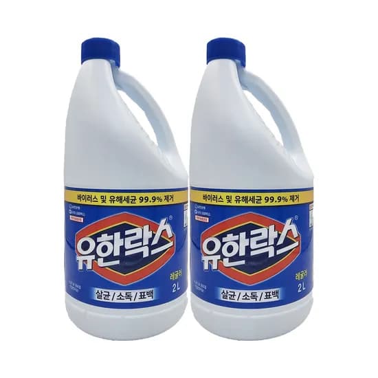 유한락스 레귤러 살균소독제 2L 2개