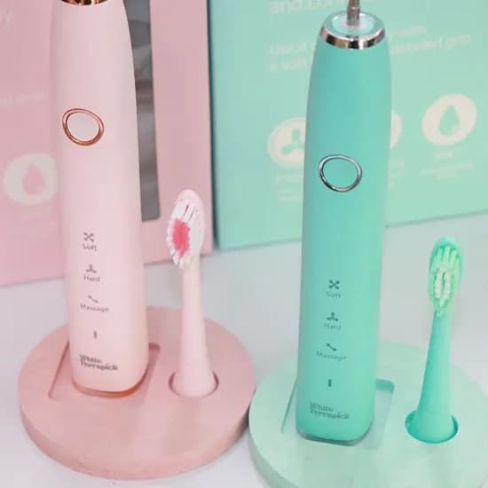 화이트 테라픽 음파칫솔, 핑크, 1개