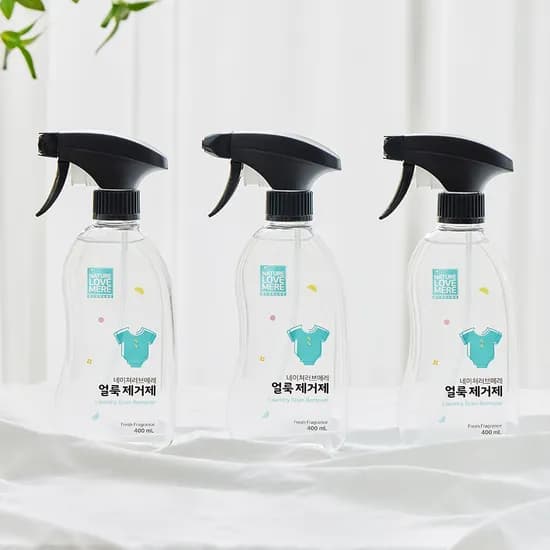 네이쳐러브메레 얼룩제거제 용기형 400ml 3개