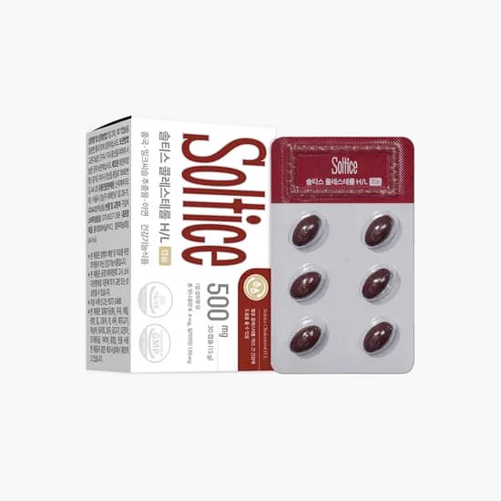 솔티스 콜레스테롤 H/L 500mg 30캡슐 10박스