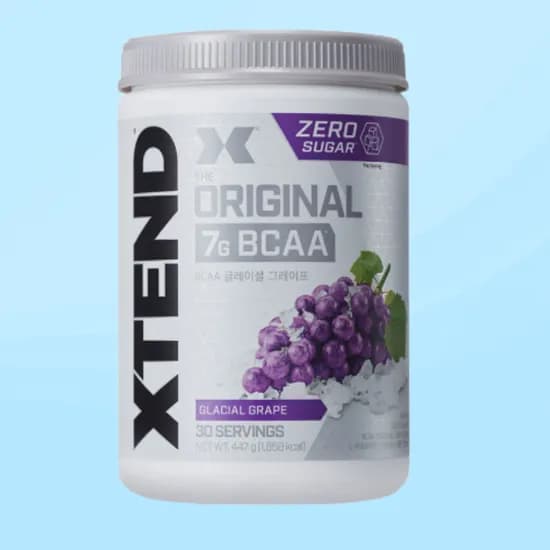 엑스텐드 BCAA 아미노산 포도맛 447g 30서빙 1개