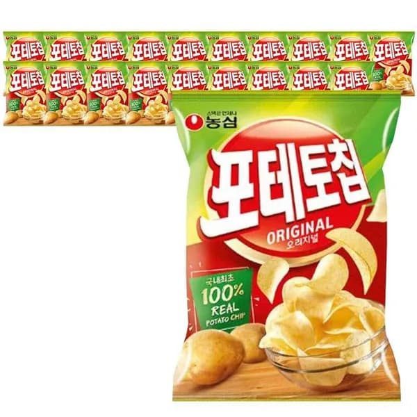 포테토칩 오리지널 60g 20개