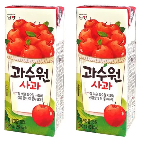 과수원 사과 190ml 24개
