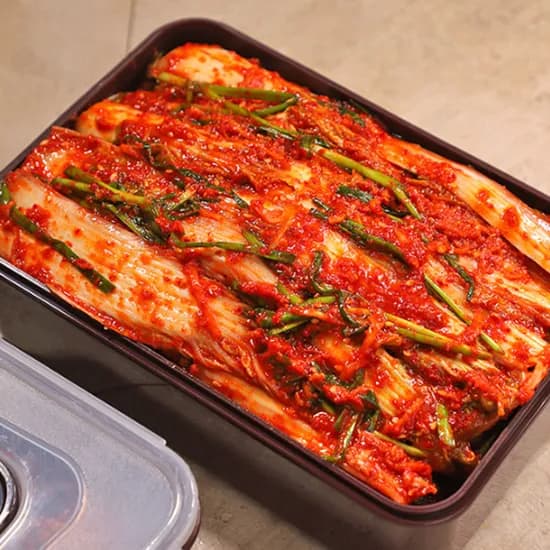 셰프애찬 통에 담은 알배기 겉절이 1.8kg 1통