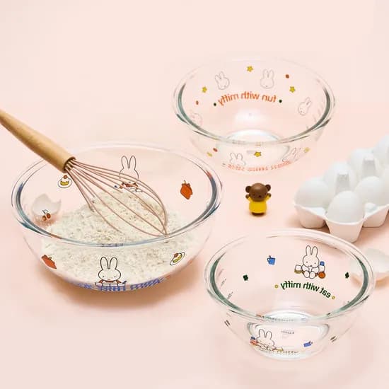 에지리 미피 믹싱볼 본품+뚜껑, 2400ml, 1세트