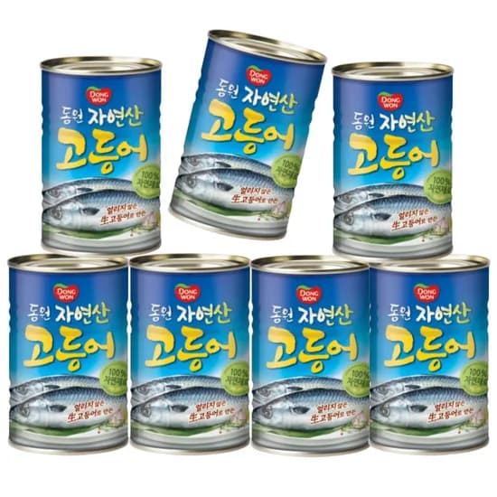 동원 고등어 통조림 400g 6캔