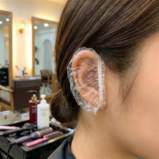 염색 펌 일회용 이어캡 귀덮개, 50쌍, 1개