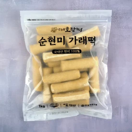 양주골호랑떡 순현미 가래떡 1kg 6봉