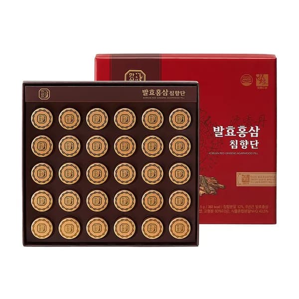 한삼인 발효홍삼침향단 3.75g 30환 1박스 34,950원