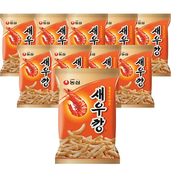 농심 새우깡 90g 10개