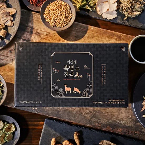 이경제 흑염소진액 70ml 90포 1개