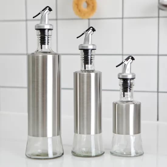 세리에 스텐 유리 오일병 중 350ml