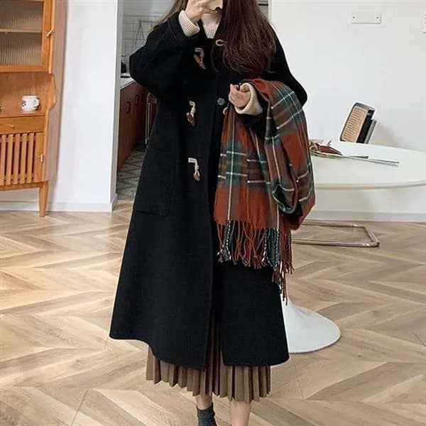 여성 떡볶이 롱 코트 BKC4434 블랙 XL 1개 29,574원