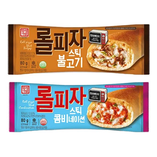 한성 롤피자 스틱 콤비네이션 5개 외 불고기 5개