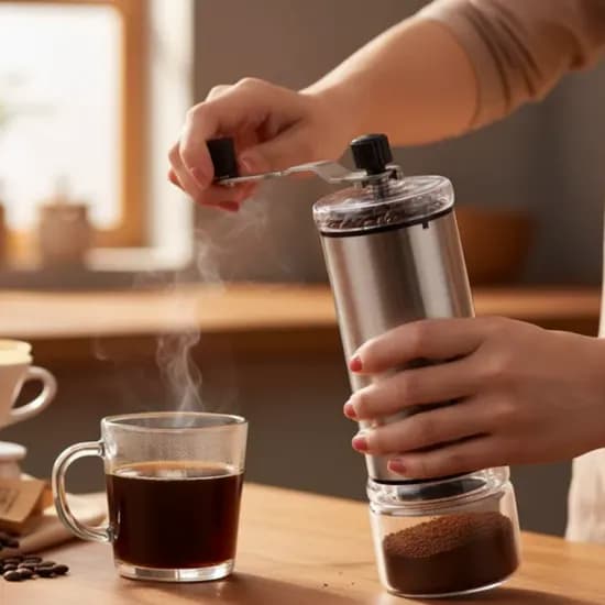 세이헬로 향을 살리는 커피 원두 분쇄 그라인더 SAYCOFFEE1521, 28g