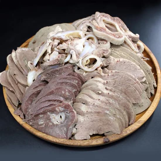 퀸미트 냉장 순대내장 허파+간+울대+염통+오소리감투, 2500g, 1개
